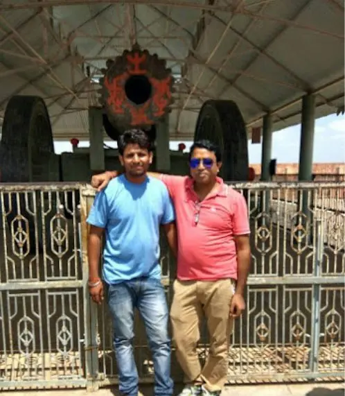 Jai Ban Cannon at Jaigarh Fort Jaipur