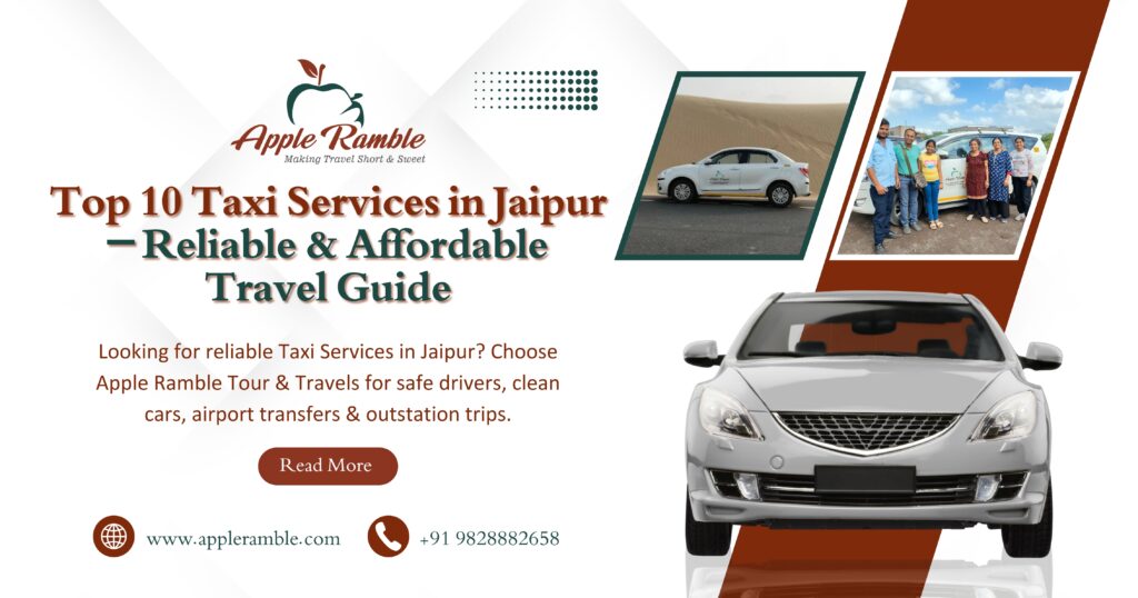 Top 10 Taxi Services in Jaipur