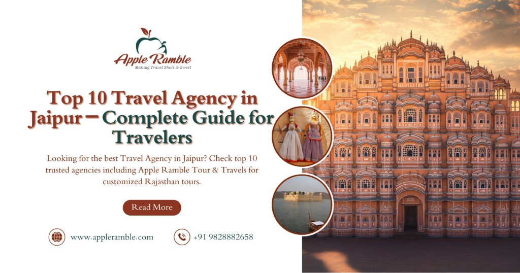Top 10 Travel Agency in Jaipur
