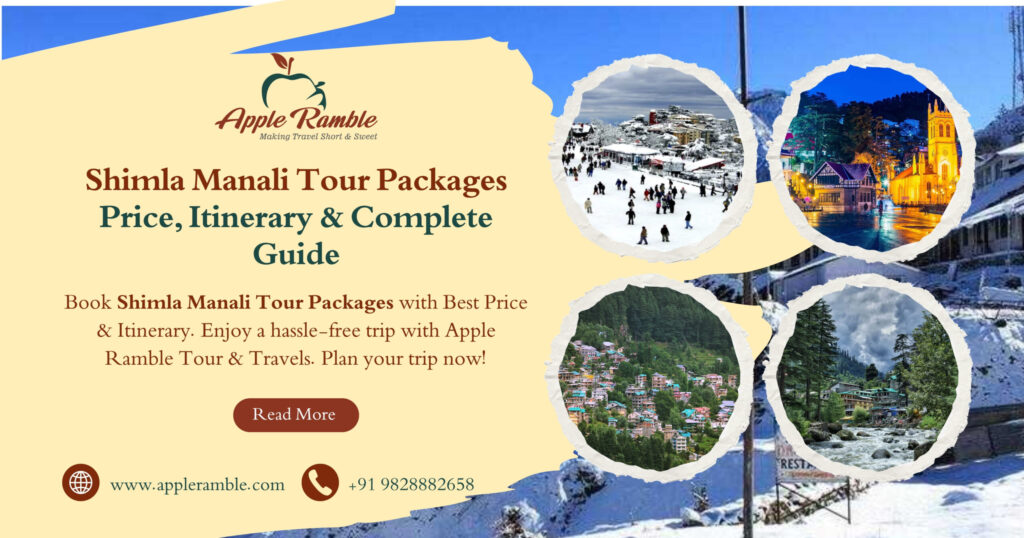 Shimla Manali Tour Packages