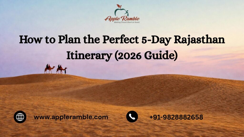 5-Day Rajasthan Itinerary