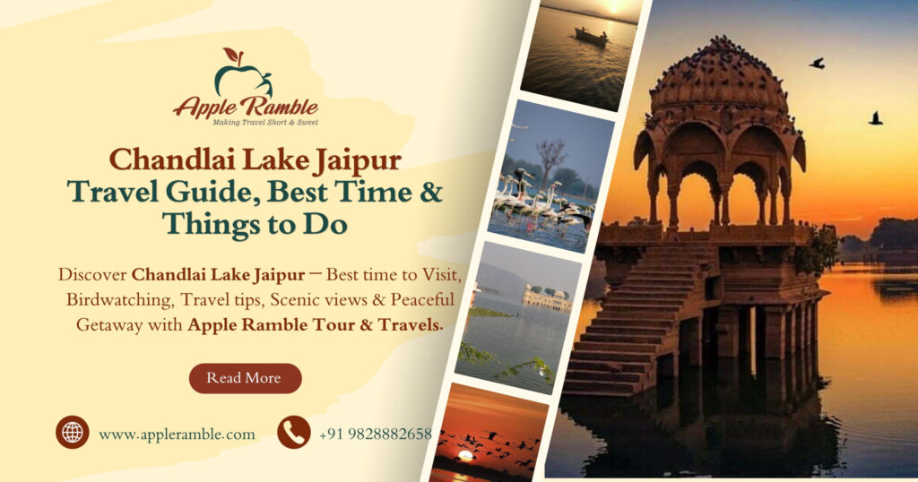 Chandlai Lake Jaipur
