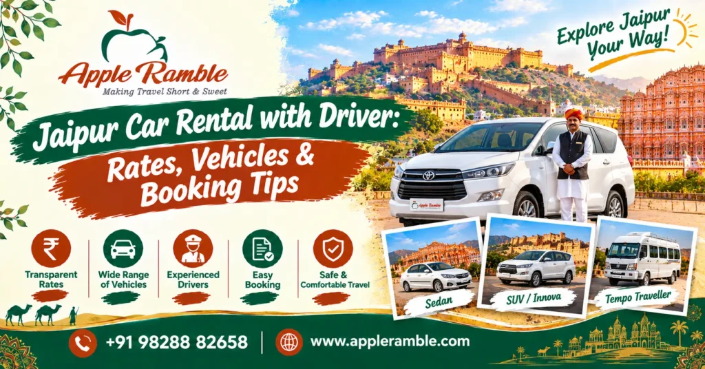 Jaipur car rental with driver