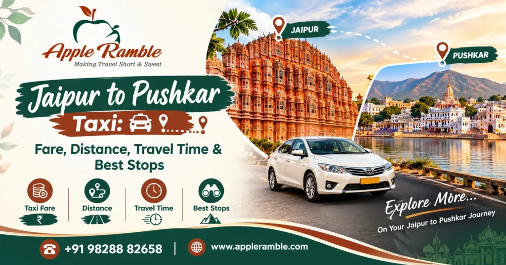 Jaipur to Pushkar Taxi