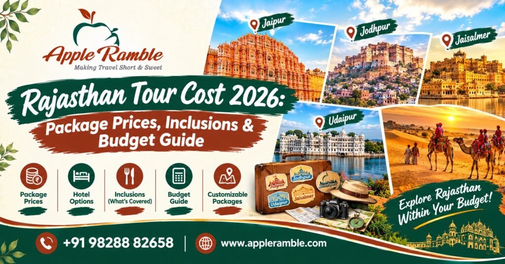 Rajasthan tour cost