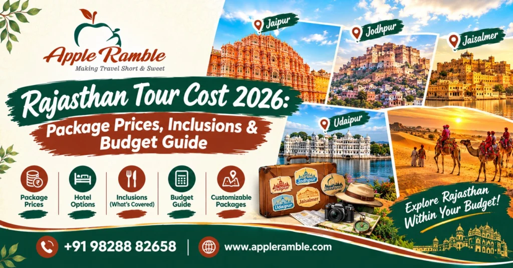 Rajasthan tour cost