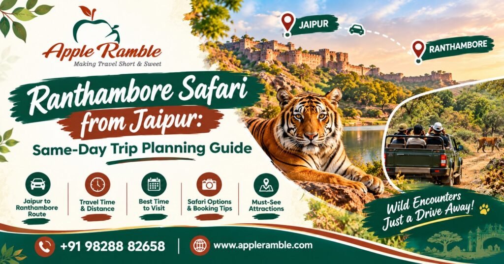 Ranthambore Safari from Jaipur