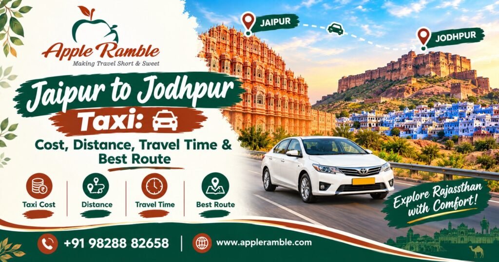 jaipur to Jodhpur taxi